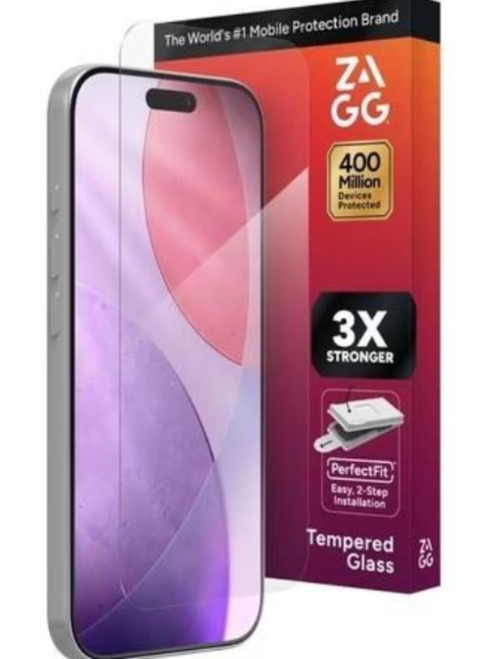 ZAGG InvisibleShield Glass+ Screen Protector - iPhone 17 Pro-Opened